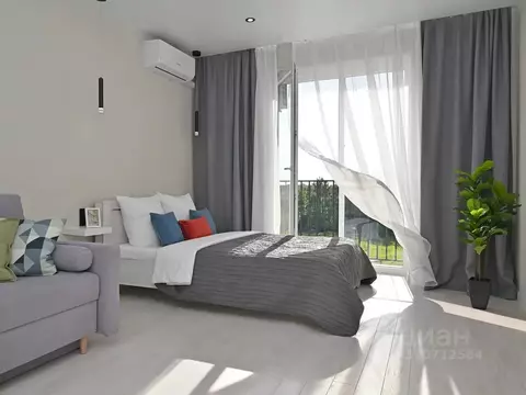 1-к кв. Калининградская область, Зеленоградск ул. Автомобилистов, 1 ...