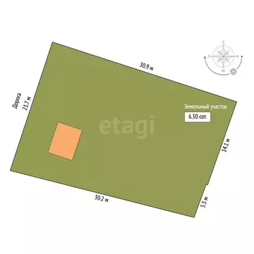 Дом в Московская область, Раменский муниципальный округ, СНТ Кузяево, ...