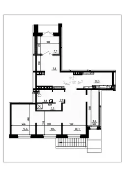 Помещение свободного назначения в Санкт-Петербург пос. Парголово, дор. ...
