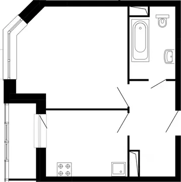 1-к кв. Московская область, Звенигород Одинцовский городской округ, ...