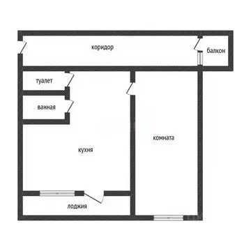 1-к кв. Тверская область, Тверь ул. Артюхиной, 11к4 (45.0 м)