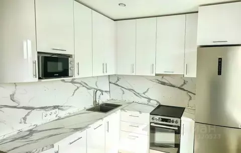 1-к кв. Омская область, Омск Московка мкр, ул. Молодогвардейская, 6к1 ...