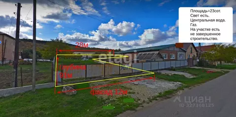 Участок в Краснодарский край, Анапа муниципальный округ, с. Бужор ул. ...