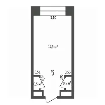 Студия Башкортостан, Уфа ул. Победы, 45 (19.0 м)