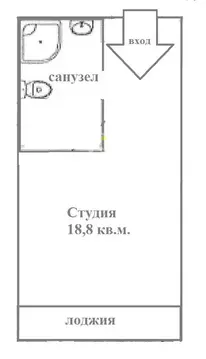 Квартира-студия: Екатеринбург, жилой район Уктус, микрорайон Светлый, ...