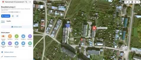 Свободной планировки кв. Пермский край, Суксун рп ул. Вишневая, 3 ...