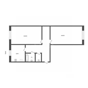 2-к кв. Курганская область, Курган ул. Ломоносова, 47 (49.5 м)