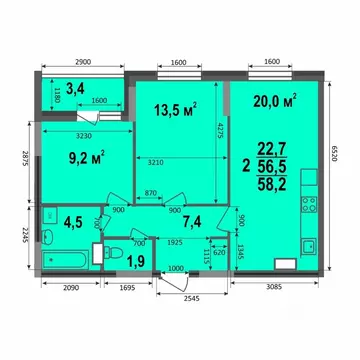 2-к кв. Владимирская область, Владимир Веризино мкр, Веризино лайф ...