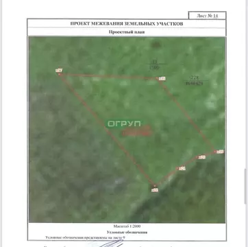 Участок в село Кувак-Никольское, Центральная улица (91 м)