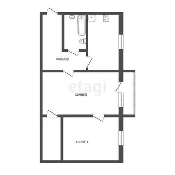 2-комнатная квартира: Златоуст, проспект имени Ю.А. Гагарина, 3-я ...