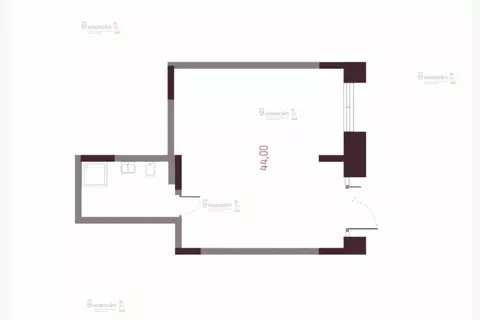 Торговая площадь (44 м)