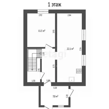 Дом в Тюменская область, Тюмень СОСН Геолог-1 тер., ул. Плодовая (95 ...