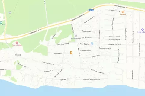 Участок в Ленинградская область, Выборгский район, Полянское с/пос, ...