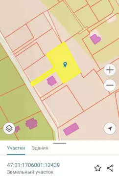 Участок в Ленинградская область, Выборгский район, Первомайское с/пос, ...