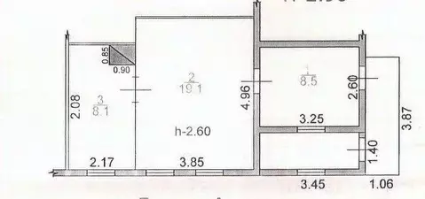 1-к кв. Иркутская область, Иркутск ул. Пискунова, 24 (29.9 м)