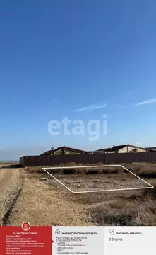 Участок в Крым, Черноморский район, с. Межводное  (5.5 сот.)