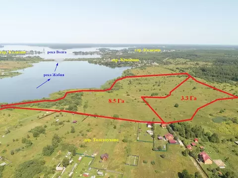 Участок в Тверская область, Калязинский район, Алферовское с/пос, д. ...