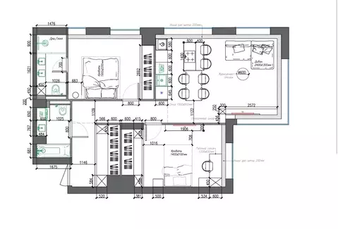 3-комнатная квартира: Москва, Покровская набережная, 16 (82 м)