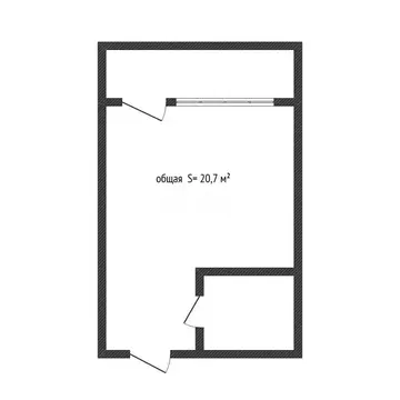 Квартира-студия: Бийск, Советская улица, 189/5 (20.7 м)