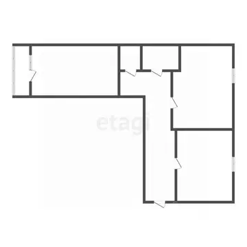 2-к кв. Амурская область, Благовещенск Амурская ул., 55/2 (62.6 м)