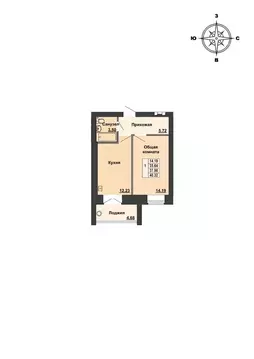 1-к кв. Марий Эл, Медведевский район, Руэмское с/пос, пос. Руэм ул. ...