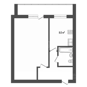 1-к кв. Вологодская область, Харовск ул. Прокатова, 18 (36.9 м)