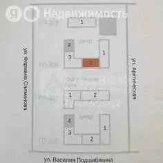 3-комнатная квартира: Тюмень, Арктическая улица, 12 (80 м)