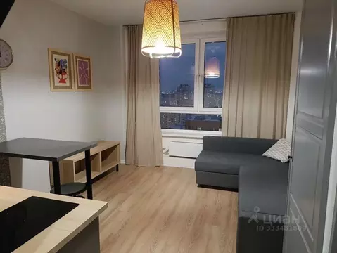 1-к кв. Москва ул. Поляны, 5Ак2 (25.0 м)