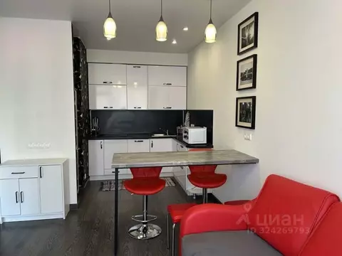 1-к кв. Краснодарский край, Сочи Мамайка мкр, ул. Волжская, 32А (35.0 ...