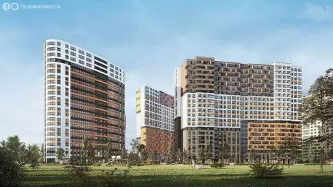 1-комнатная квартира: деревня Новосаратовка, улица Первых, 4к2 (35 м)