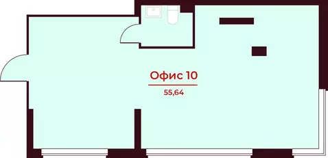 Офис в Пензенская область, Пенза просп. Строителей, 21 (56 м)