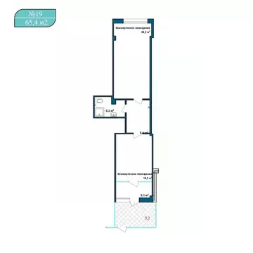 Помещение свободного назначения в Севастополь Азимут жилой комплекс ...