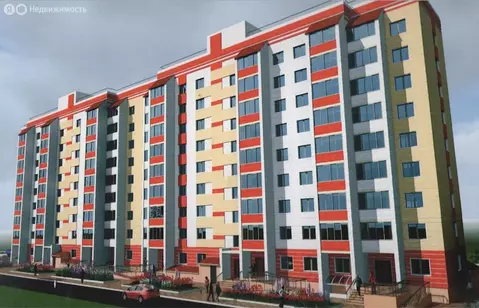 1-комнатная квартира: Тамбов, улица Рылеева, 46 (39.1 м)