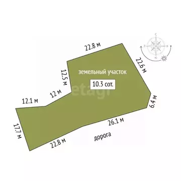 Участок в Владимирская область, Петушинский район, Городищи ...