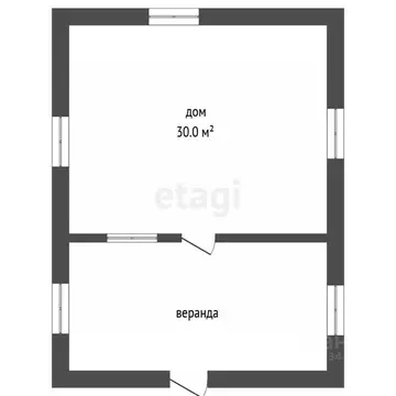 Дом в Тюменская область, Тюмень Плодовое СНТ, ул. Красная (30 м)