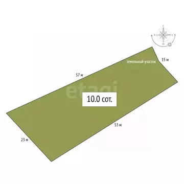 Участок в Алтай, Майминский район, Поселок филиал  (9.9 сот.)