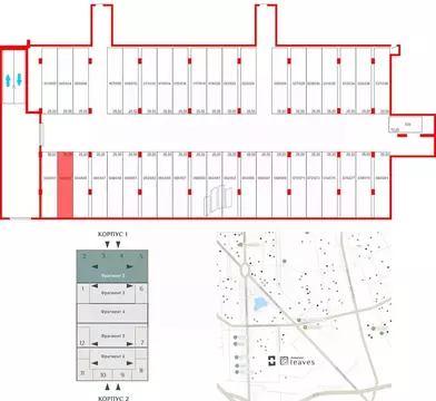 Гараж в Санкт-Петербург Аквилон Ливз жилой комплекс (27 м)