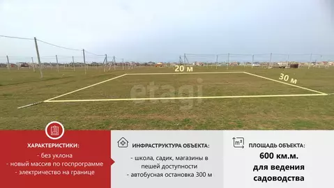 Участок в Лесновка, Садовая улица (6 м)