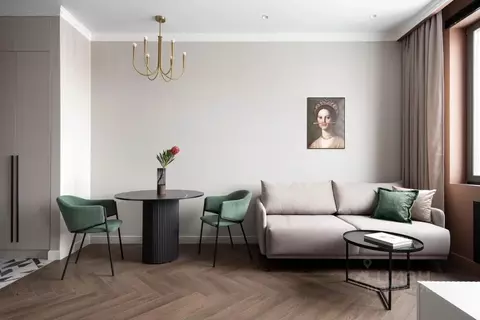 1-к кв. Санкт-Петербург ул. Решетникова, 29 (45.0 м)