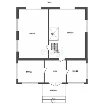 Дом в Тюменская область, Тюмень ул. Стрелецкая (54 м)