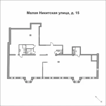 8-комнатная квартира: Москва, Малая Никитская улица, 15 (416.2 м)