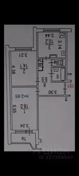 2-к кв. Москва Загородное ш., 4К2 (58.0 м)