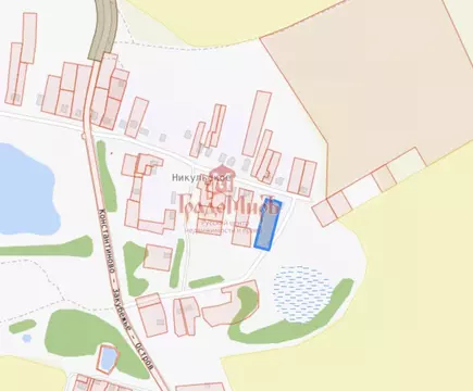 Участок в Московская область, Сергиево-Посадский городской округ, с. ...