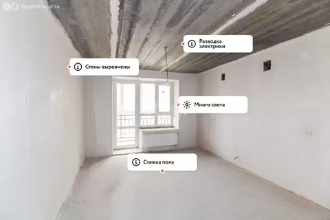 2-комнатная квартира: Тюмень, улица Тимофея Кармацкого, 7 (66.9 м)