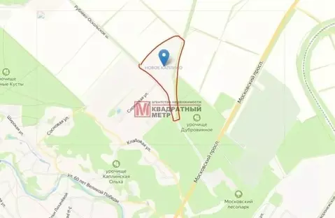 Участок в Белгородская область, Старооскольский городской округ, с. ...