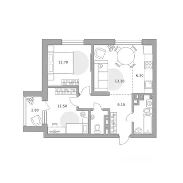 3-к кв. Башкортостан, Уфа Зеленая Роща жилрайон, Лесная Симфония жилой ...