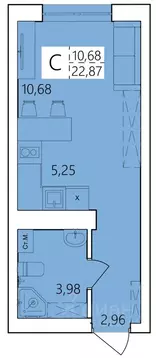 Студия Башкортостан, Уфа ул. Пожарского, 237 (22.87 м)