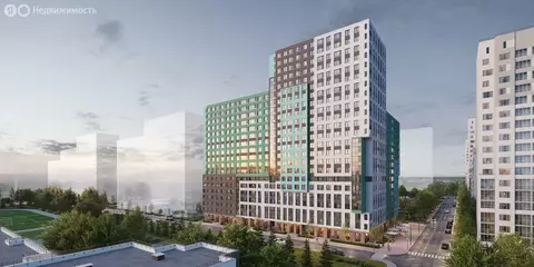 Квартира-студия: деревня Новосаратовка, улица Открытий, 3 (26.8 м)