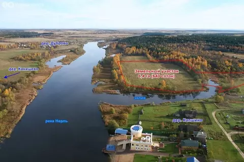 Участок в Тверская область, Калязинский муниципальный округ, село ...