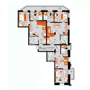 3-к кв. Приморский край, Владивосток ул. Капитана Шефнера (133.97 м)